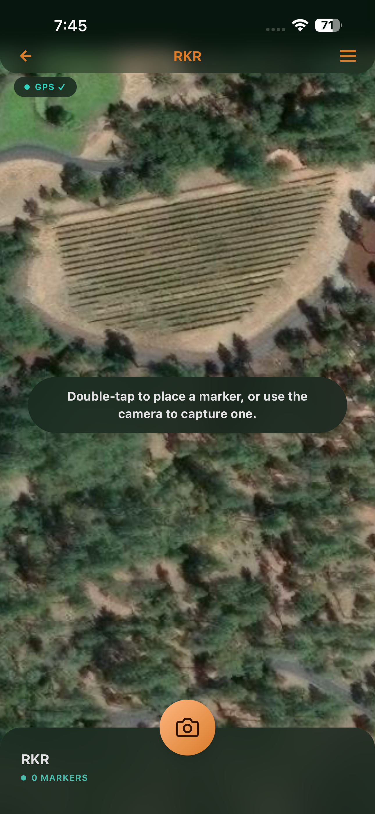 PocketHQ satellite map view